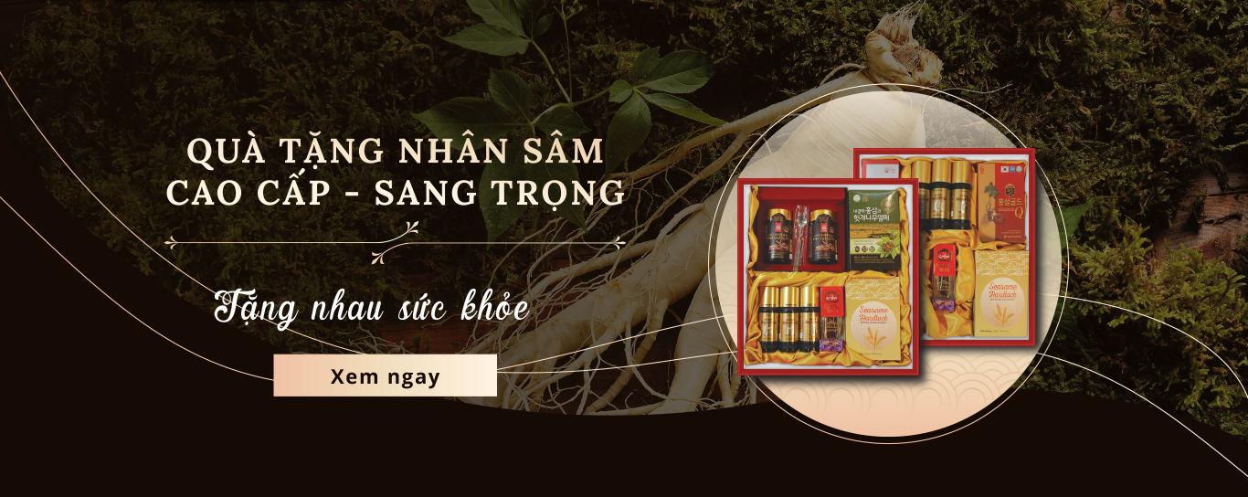 Quà tặng nhân sâm cao cấp - sang trọng