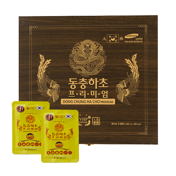 Đông trùng hạ thảo hộp 60 gói Daedong Korea Ginseng mẫu mới