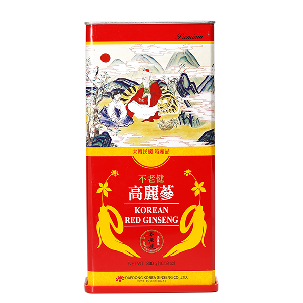 Hồng sâm củ khô dòng Premium 300gram 10 củ