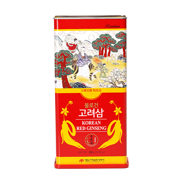 Hồng sâm củ khô dòng Premium 300gram 11-20 củ