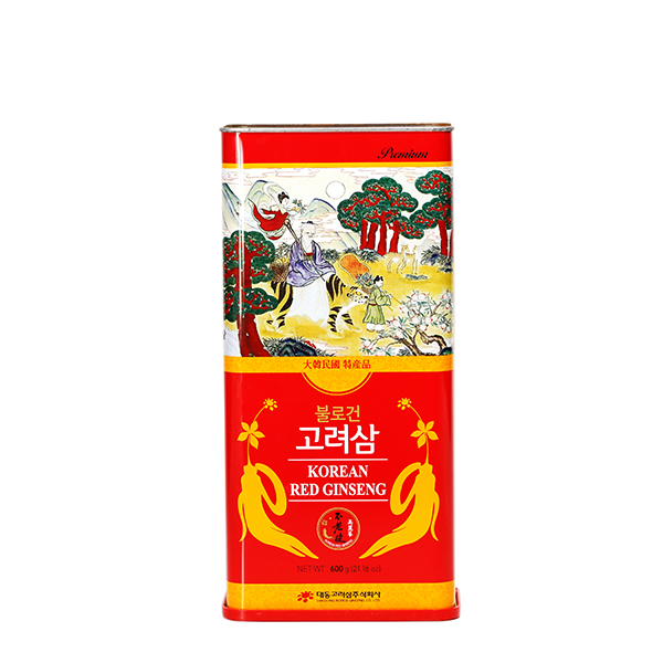 Hồng sâm củ khô dòng Premium 600gram 21-40 củ